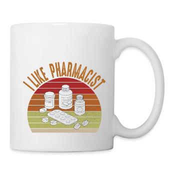 Future Vintage Retro Pharmacist Pharmacy Tech - Mug - white - Right