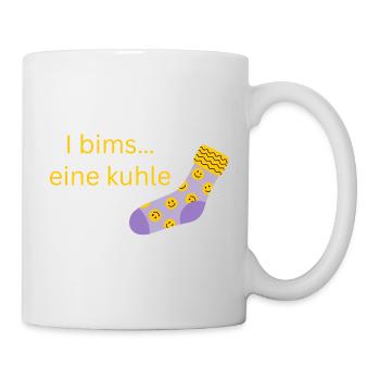 coole Socke - Tasse - Weiß - Rechts