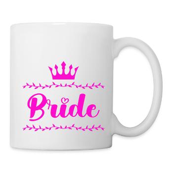 mariée - Mug blanc - blanc - Droite