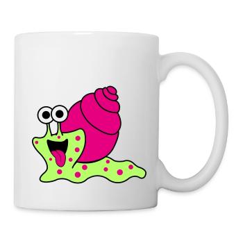 Snail Funny - Mug - white - Right