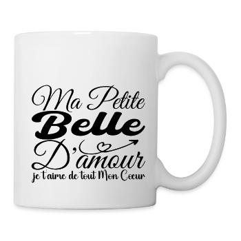Schönes Liebesgeschenk, am besten schön Ich liebe dich - Tasse - Weiß - Rechts
