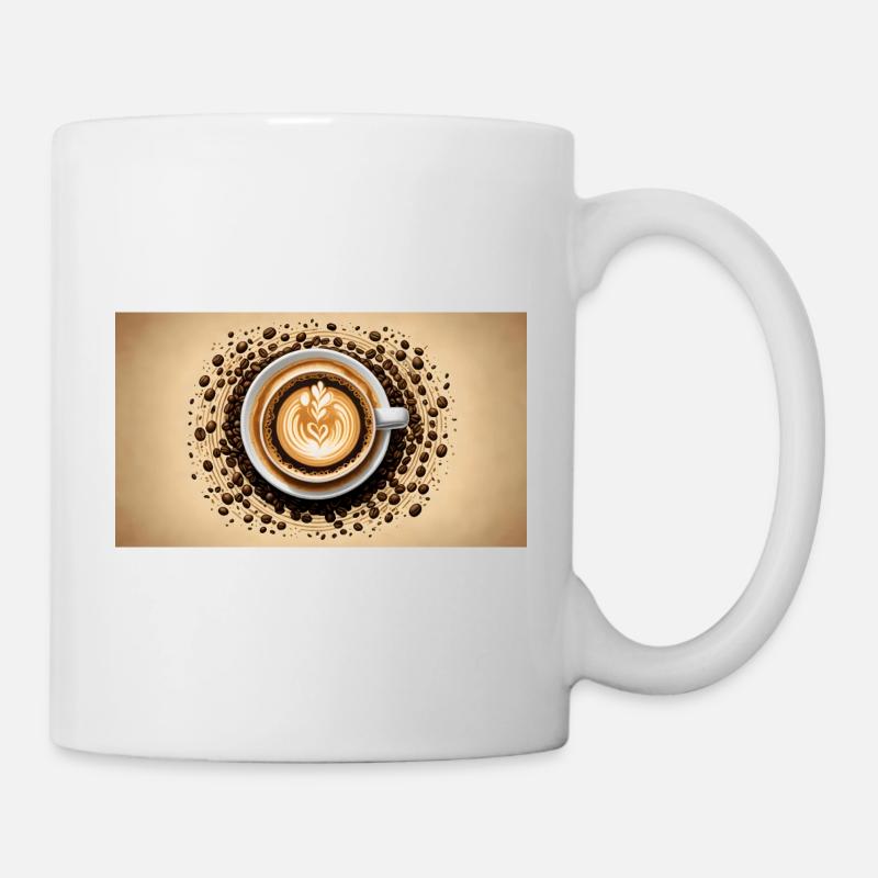 A Coffee Bean Latte from The Coffee Bean - Mug - white