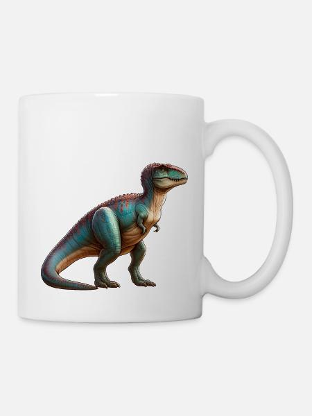 Riesiges T-Rex-Tier - Tasse - Weiß