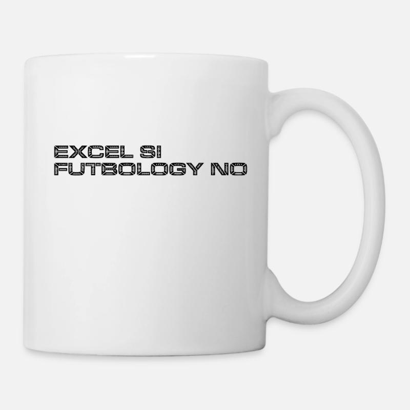 excel si futbology no - 1 - Tasse - Weiß