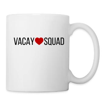 Vacay Squad Heart - Mug - white - Right