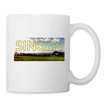 Singen Htwl. Landscape Sunrise March - Mug - white - Right