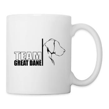 TEAM Great Dane Dogs Dog Great Dane Wilsigns - Mug - white - Right