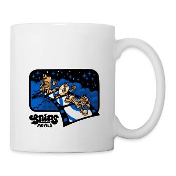 Snips #1 by Caspar Wain - Mug - white - Right