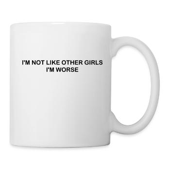 Possum I'm Not Like Other Girls I'm Worse Funny - Mug - white - Right