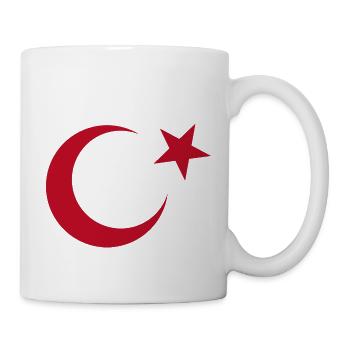 Türkiye Turkey on Outfits Show Your Roots - Mug - white - Right