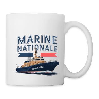 Marine Nationale - Mug blanc - blanc - Droite