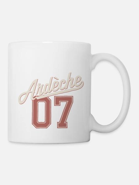 Ardèche 07 - Mug blanc - blanc