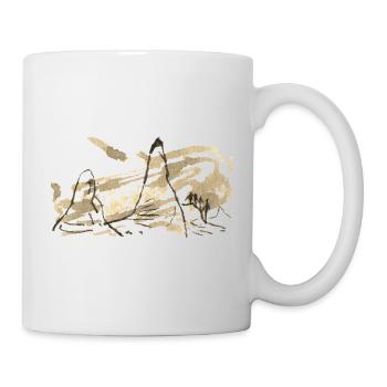 Mountains Landscape / Ink Mountain - Mug - white - Right