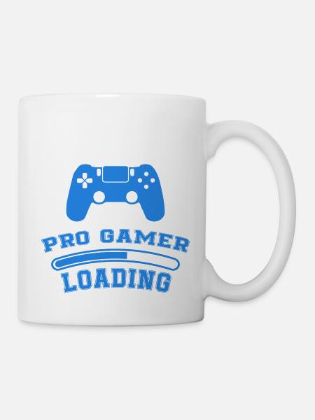 Pro Gamer Loading - Tasse - Weiß