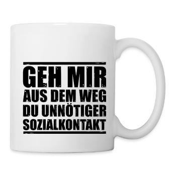 Funny Saying Picture Funny Humor Gift Idea - Mug - white - Right