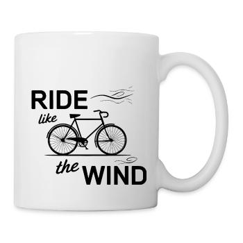 Fahren Sie wie der Wind - Tasse - Weiß - Rechts