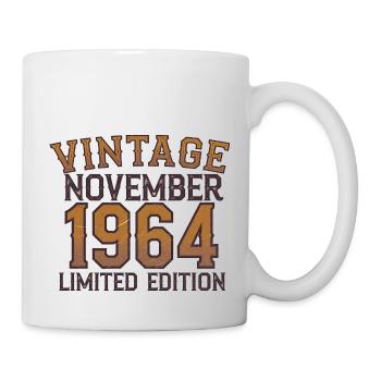 Vintage November 1964 Limited edition - Mug blanc - blanc - Droite