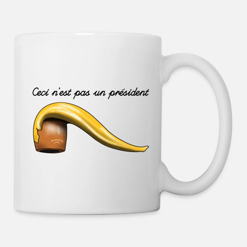 Ceci n'est pas un président:  - Mug - white