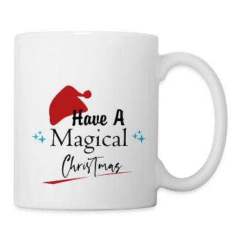 Passez un Noël magique - Mug blanc - blanc - Droite
