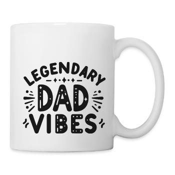 Legendary Dad Vibes - Mug - white - Right
