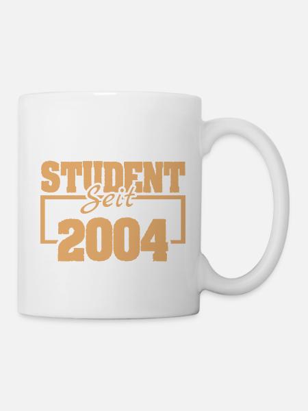 Student 2004 - Tasse - Weiß