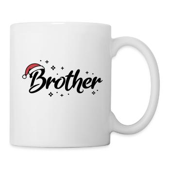 Santa Hat Brother Brother - Mug - white - Right