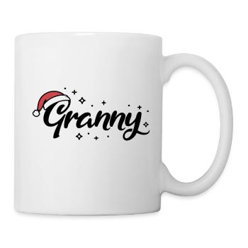 Christmas Hat Granny Grandma - Mug - white - Right