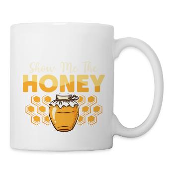Show Me The Honey Beekeeper Apiarist Beekeeping - Mug - white - Right