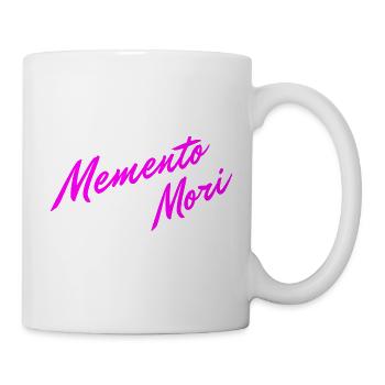 Memento Mori Coloré - Mug blanc - blanc - Droite