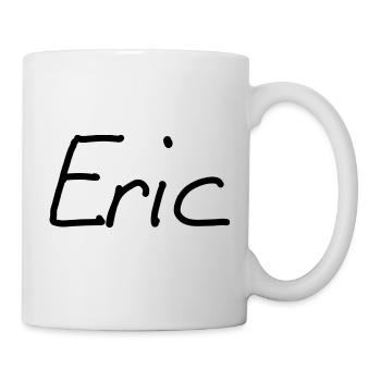 Eric - Tasse - Weiß - Rechts