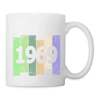 Œuvre d’art 1969 - Mug blanc - blanc - Droite