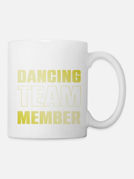 Dancing Team - Tasse - Weiß