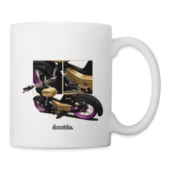 Star (gold) // Illustration - Mug - white - Right