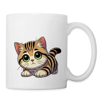 British Shorthair baby - Mug - white - Right