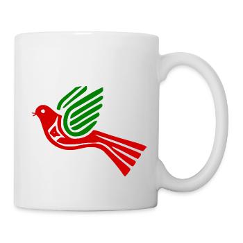 Dove of peace dove - Mug - white - Right