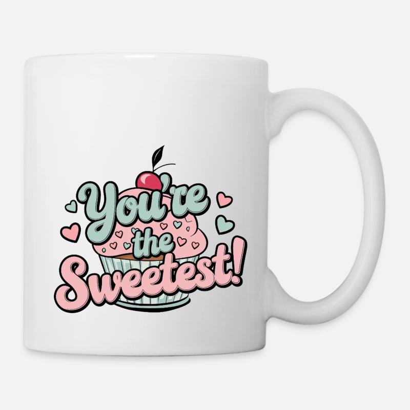 Du bist der Süßeste - Tasse - Weiß