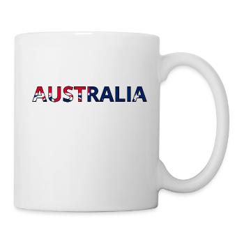 Australia Flag - Mug - white - Right
