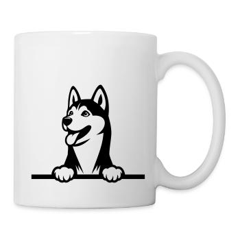 Rauque - Mug blanc - blanc - Droite
