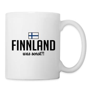 Finlande quoi d’autre dire vacances en Scandinavie - Mug blanc - blanc - Droite