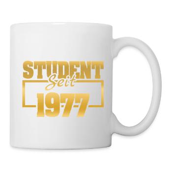 seit 1977 - Tasse - Weiß - Rechts