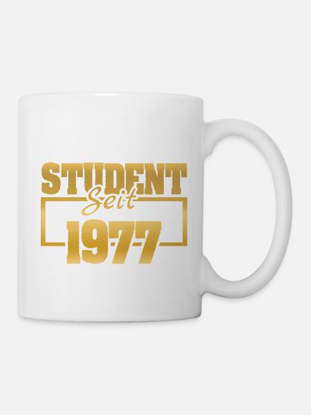 seit 1977 - Tasse - Weiß