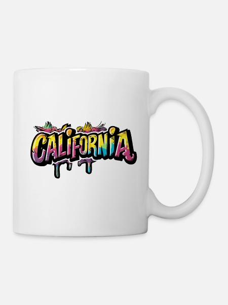 California summer vibes los angeles - Mug - white