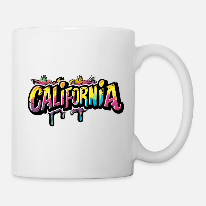 California summer vibes los angeles - Mug - white