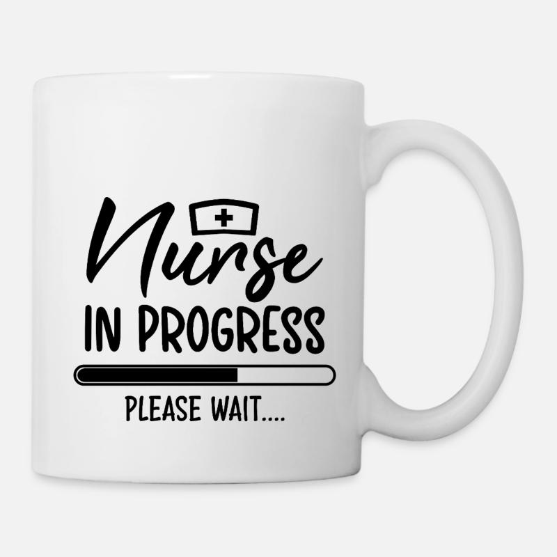 Krankenschwester in Ausbildung - Tasse - Weiß