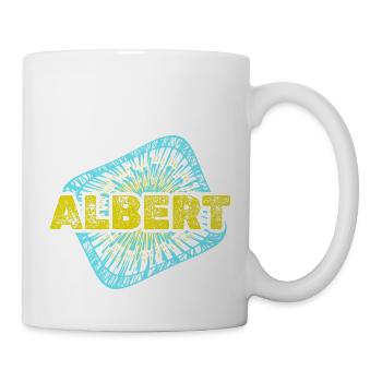 Albert als Freizeit - Tasse - Weiß - Rechts