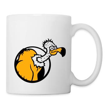 Vulture Scavenger Bird Funny Vultures Vulture Vulture Fun - Mug - white - Right