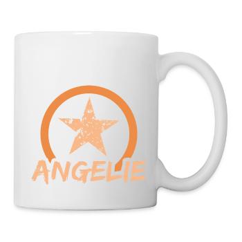 Angelie comme prénom - Mug blanc - blanc - Droite