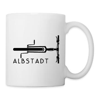 Fahrrad Albstadt - Tasse - Weiß - Rechts