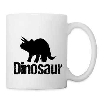 Dinosaur Triceratops - Dino - Mug - white - Right