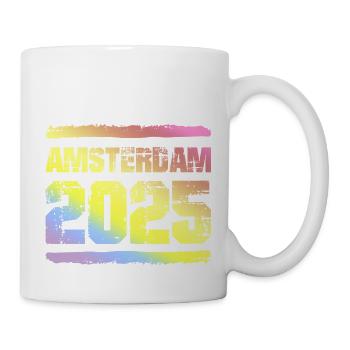 Amsterdam 2025 Colorful - Mug - white - Right